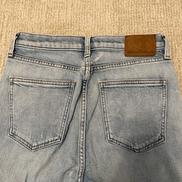 Denim forum Arlo High Rise Straight Jeans - Picture 6 of 6
